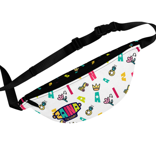 Zaina The Phenom Print/Logo Fanny Pack