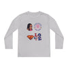 Zaina Love Girls Youth Long Sleeve Competitor Tee