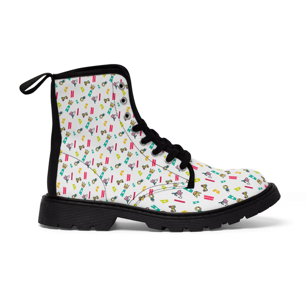 Women's Canvas Zaina The Phenom Print Boots