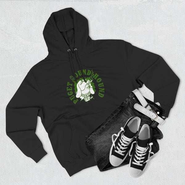 Puget Sound Hound Apparel Three-Panel Fleece Hoodie