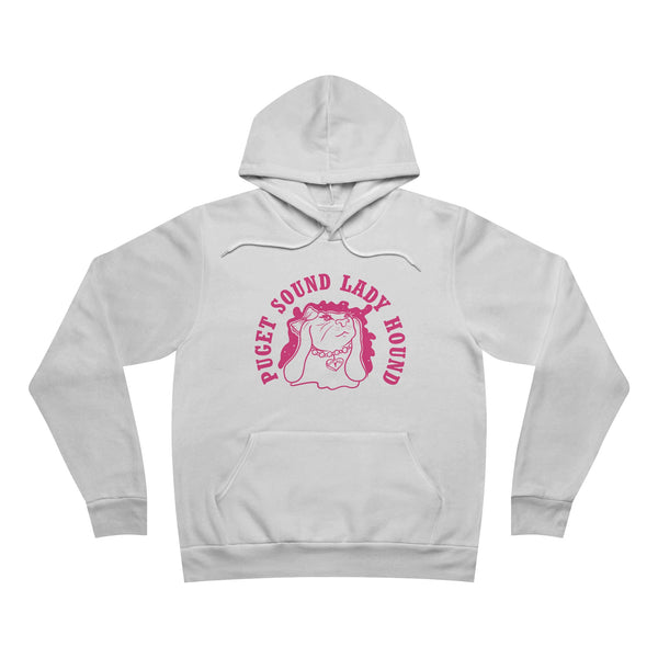 Puget Sound Lady Hound  Sponge Fleece Pullover Hoodie