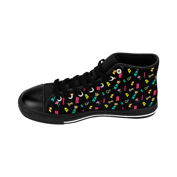 Men's Classic  Zaina The Phenom Print/Logo Sneakers