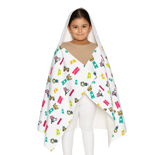 Zaina the phenom Youth Hooded Towel