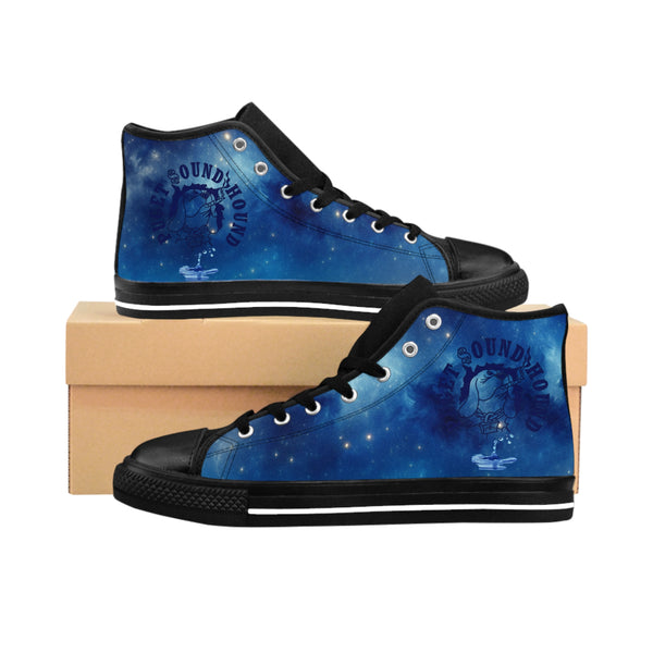 Puget Sound Hound Apparel Blue Magic Men's Classic Sneakers