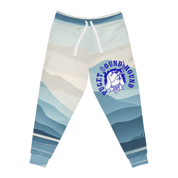 Puget Sound Hound Apparel For Men Athletic Joggers (AOP)