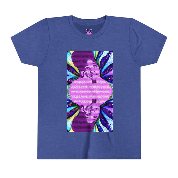 Zaina Two Headed Youth Girls Short Sleeve Tee