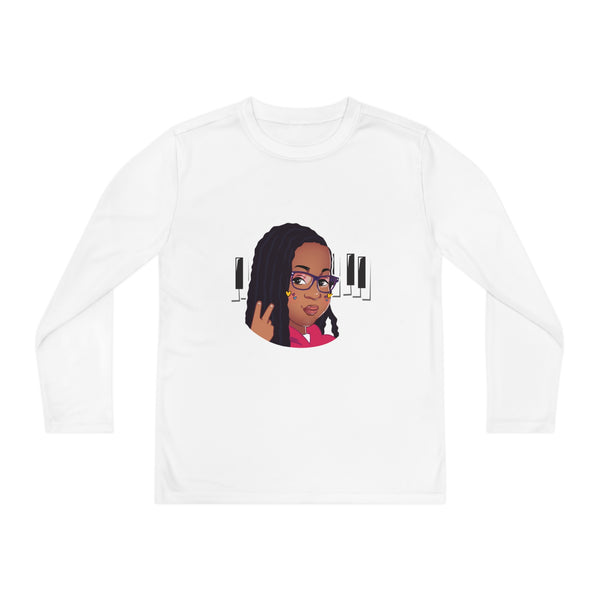 Zaina The Phenom Masxcot Youth Long Sleeve Competitor Tee