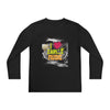 I Love Zainas Music Mascot Youth Long Sleeve Competitor Tee