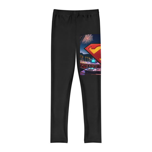 Zaina The Phenom Logo Youth Full-Length Leggings (AOP)