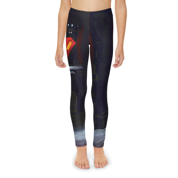 Zaina The Phenom Logo Girls Youth Full-Length Leggings (AOP)