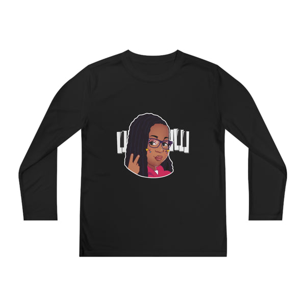 Zaina The Phenom Masxcot Youth Long Sleeve Competitor Tee