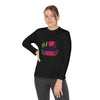 I Love Zainas Music Youth Long Sleeve Competitor Tee