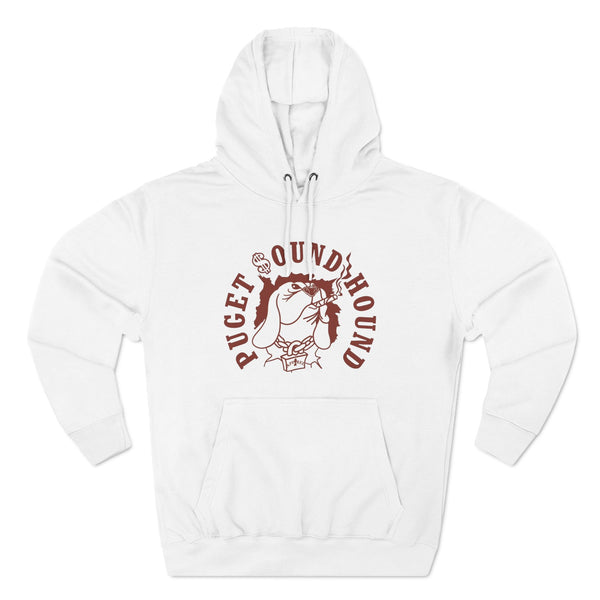 Puget Sound Hound Apparel Three-Panel Fleece Hoodie