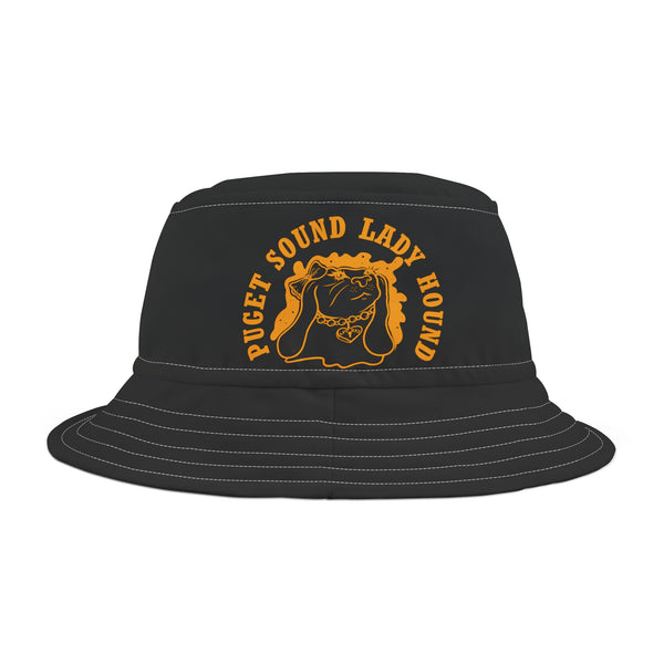 Puget Sound Lady Hound Bucket Hat (AOP)