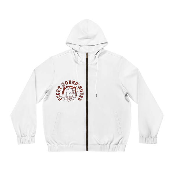 Men's Puget Sound Hound Apparel Full-Zip Hoodie (AOP)