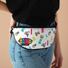 Zaina The Phenom Print/Logo Fanny Pack