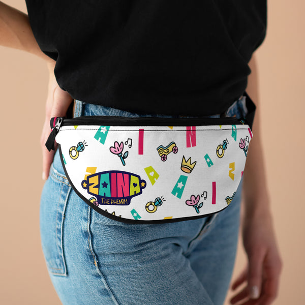 Zaina The Phenom Print/Logo Fanny Pack