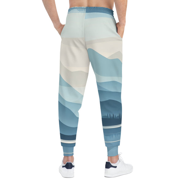 Puget Sound Hound Apparel For Men Athletic Joggers (AOP)