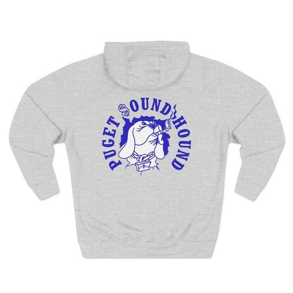 Puget Sound Hound Apparel Three-Panel Fleece Hoodie