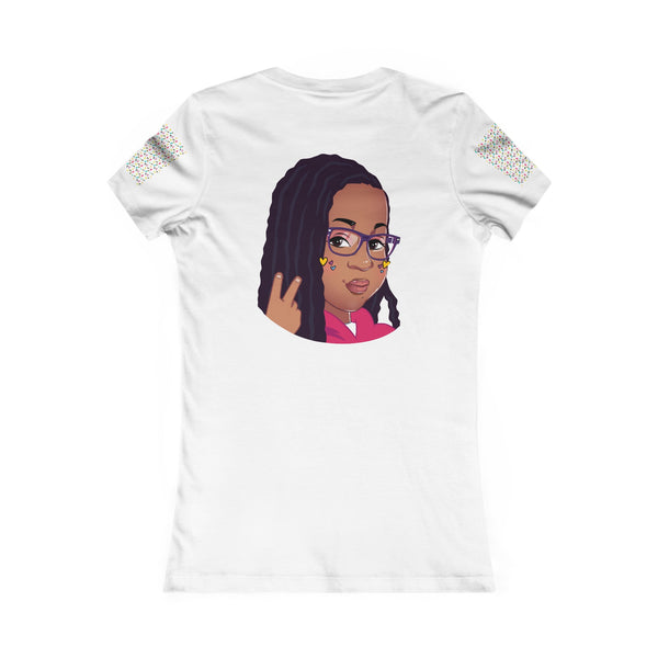 Women's Zaina The Phenom Logo Print  Favorite Tee