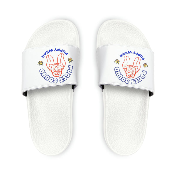 Youth boys Puget sound puppy wear slides