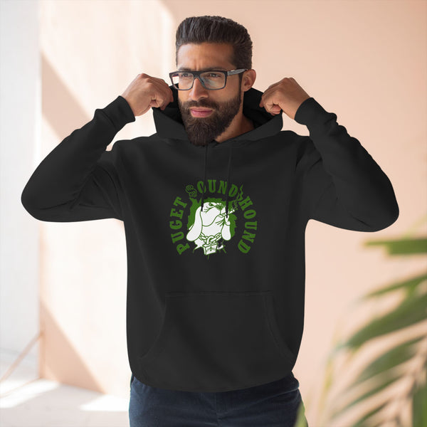 Puget Sound Hound Apparel Three-Panel Fleece Hoodie