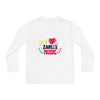 I Love Zainas Music Youth Long Sleeve Competitor Tee