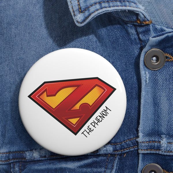 Custom Zaina  The Pheom Print Pin Buttons