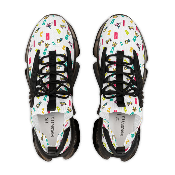 Men's  Zaina The Phenom Print  Mesh Sneakers