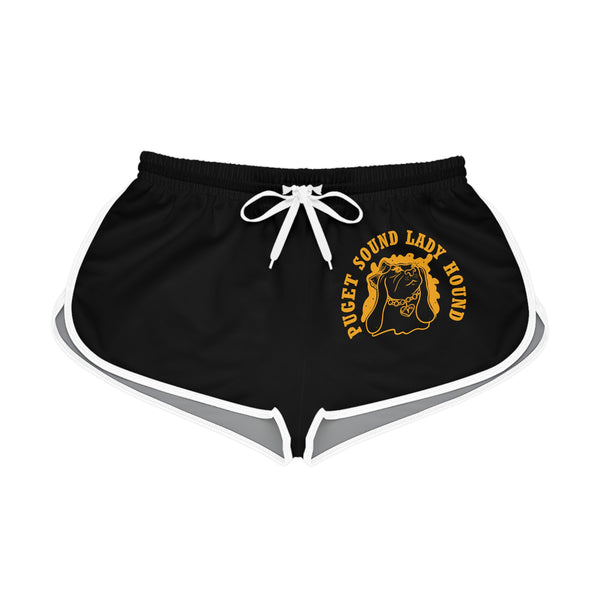 Women's Puget Sound Lady Hound Relaxed Shorts (AOP)