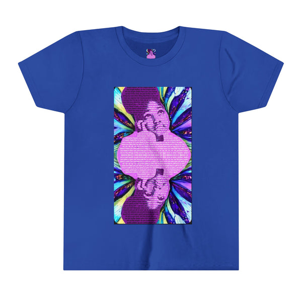 Zaina Two Headed Youth Girls Short Sleeve Tee