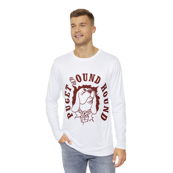 Men's Puget Sound Hound Apparel  Long Sleeve Shirt (AOP)