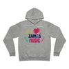 I Love Zainas Music Womens Sponge Fleece Pullover Hoodie