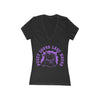 Women's Jersey  Lady Hound Short Sleeve Deep V-Neck Tee