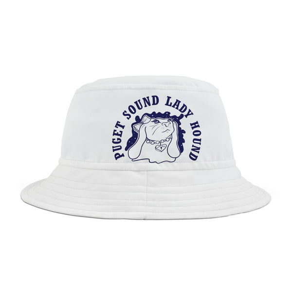 Puget Sound Lady Hound Bucket Hat (AOP)