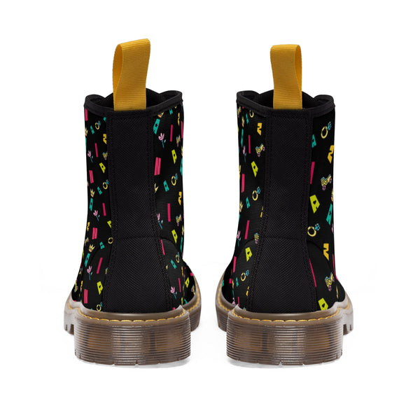 Women's Zaina The Phenom Print Canvas Boots