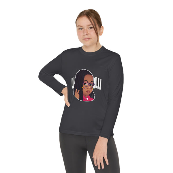 Zaina The Phenom Masxcot Youth Long Sleeve Competitor Tee