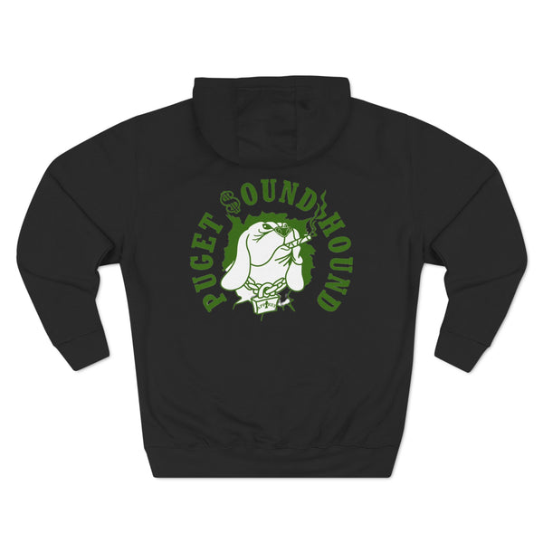 Puget Sound Hound Apparel Three-Panel Fleece Hoodie