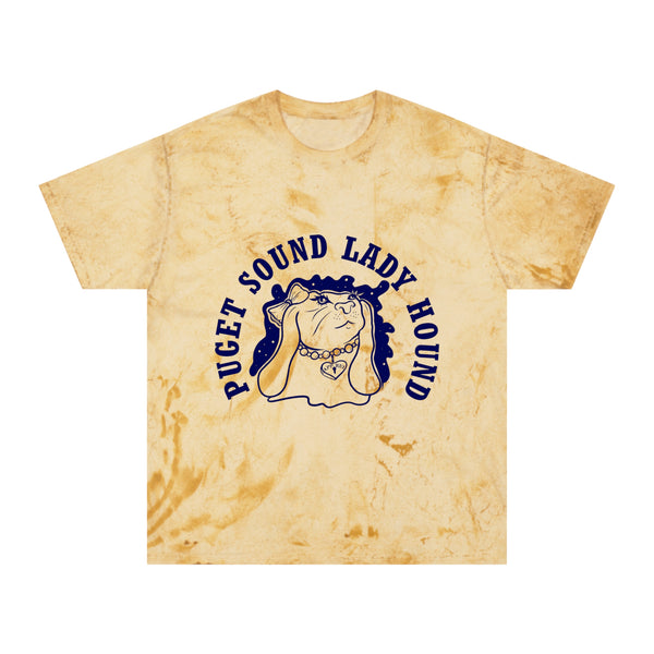 Unisex Color Blast Lady Hound T-Shirt