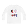 Zaina Love Girls Youth Long Sleeve Competitor Tee