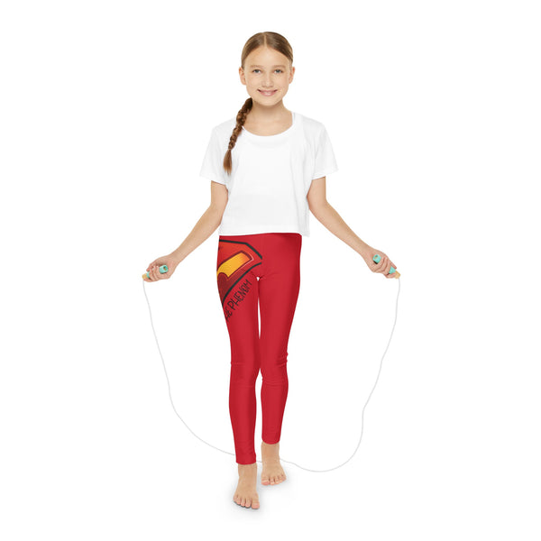 Youth Full-Length Zaina Logo Leggings (AOP)