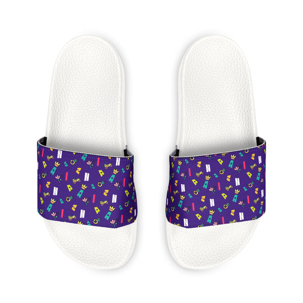 Youth ZTP print  Slide Sandals