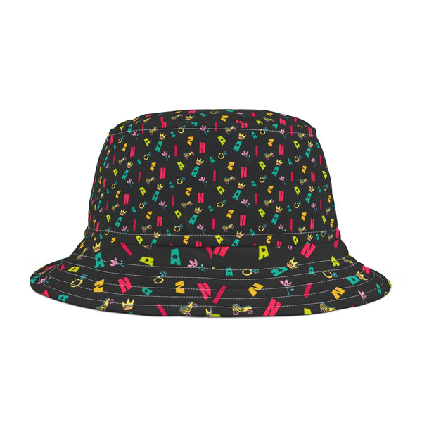 Bucket phenom print Hat (AOP)