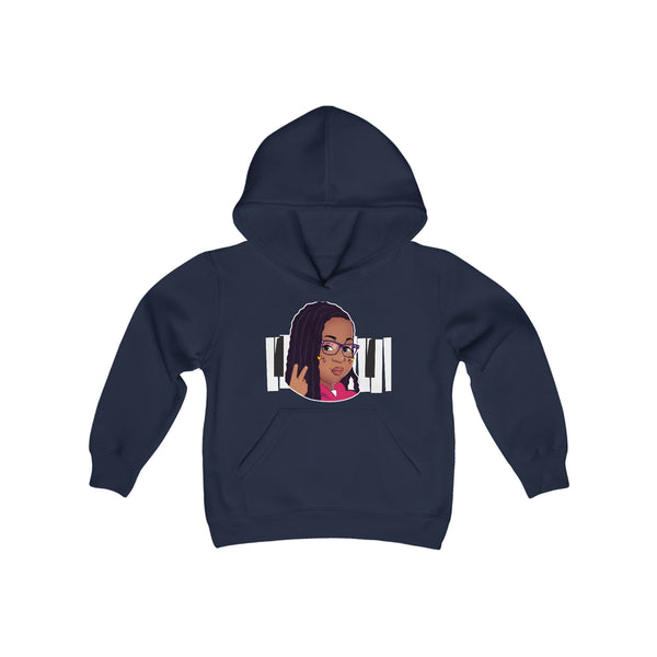 Zaina The Phenom Mascot Youth Heavy Blend Hooded Sweatshirt