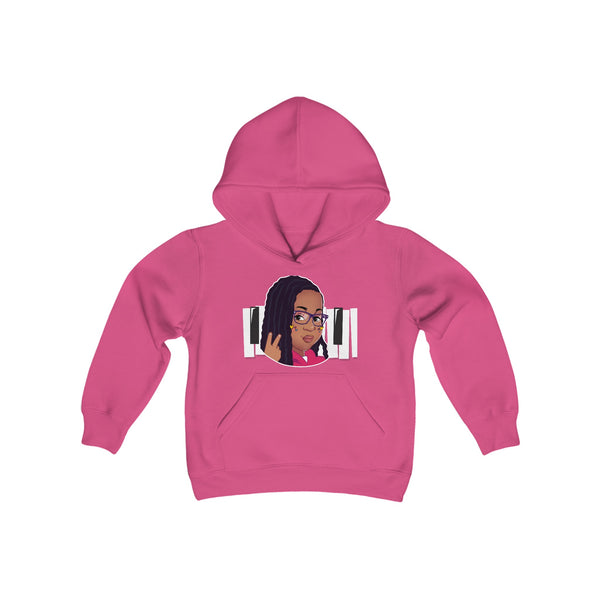 Zaina The Phenom Mascot Youth Heavy Blend Hooded Sweatshirt