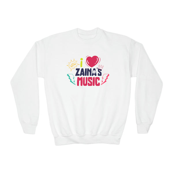 I love Zainas music sweatshirt