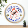 Puget Sound Puppy Wear Wall Clock