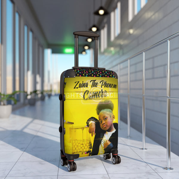 Zaina The Phenom Lights Camera Action Suitcase