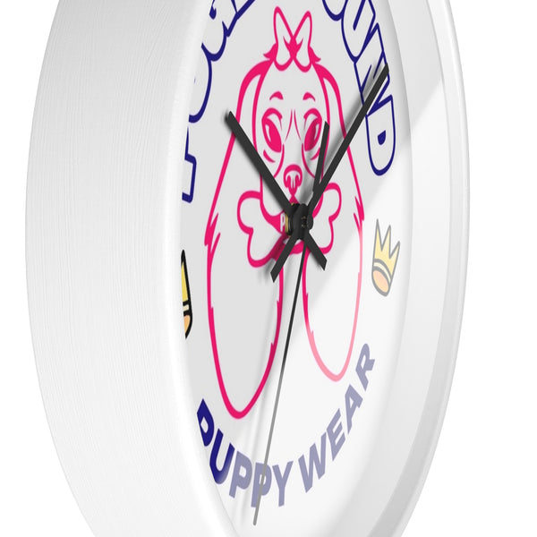 Puget Sound Puppy Wear Wall Clock