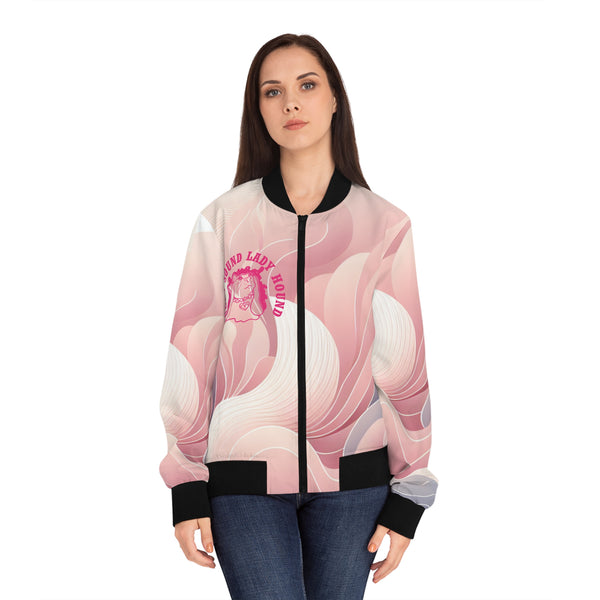 Women's Puget Sound Lady Hound Bomber Jacket (AOP)